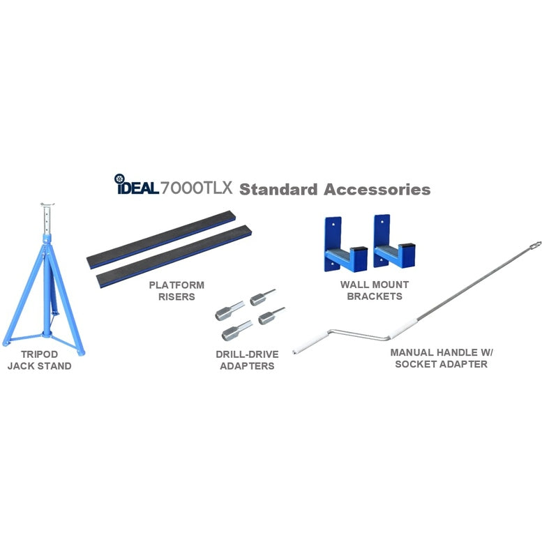 iDEAL Portable Auto Tilt Lift 7,000 lbs SKU TLX-7000