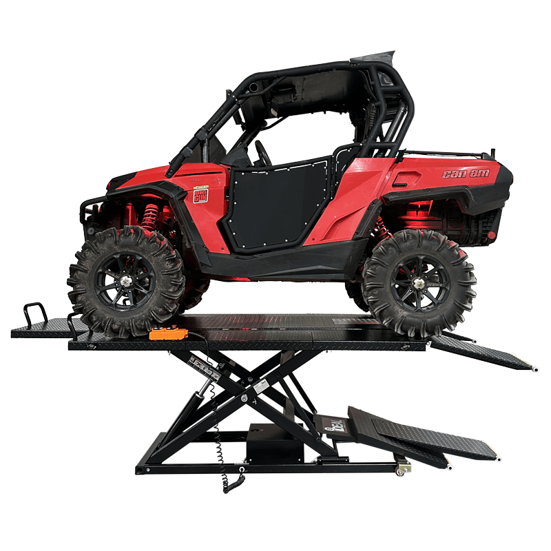 iDeal Electric Hydraulic UTV Lift SKU U-2200IEH-XR