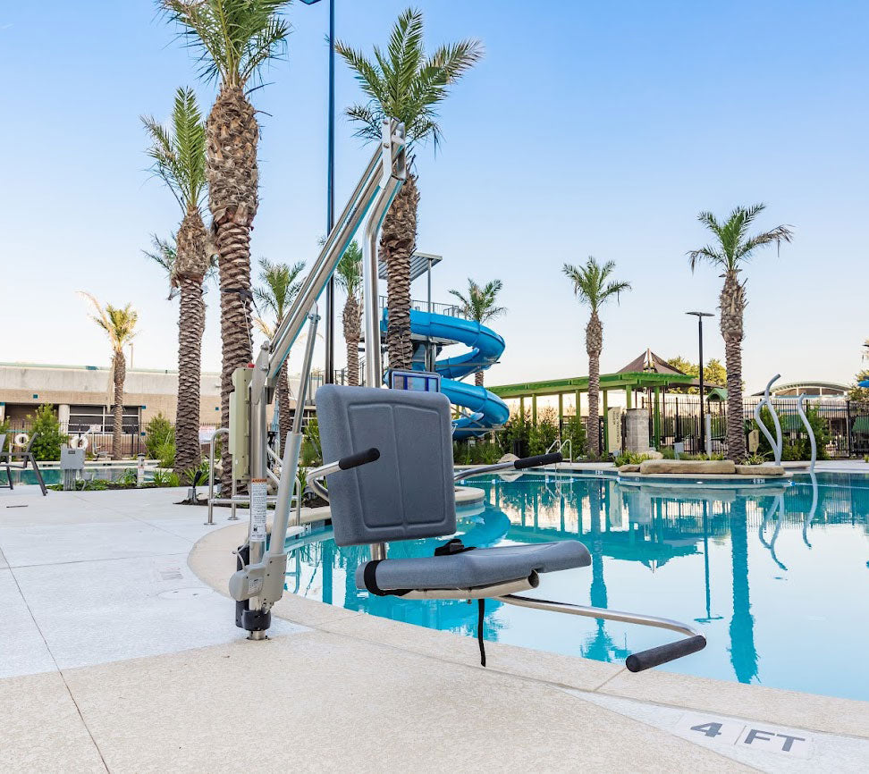 Spectrum Aquatics Motion Trek BP350 Pool Lift w/ ADA Anchor SKU 153121