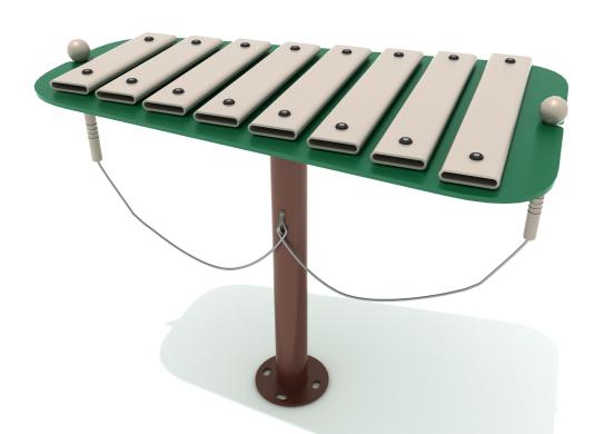 Playground Equipment Glockenspiel SKU PMC003