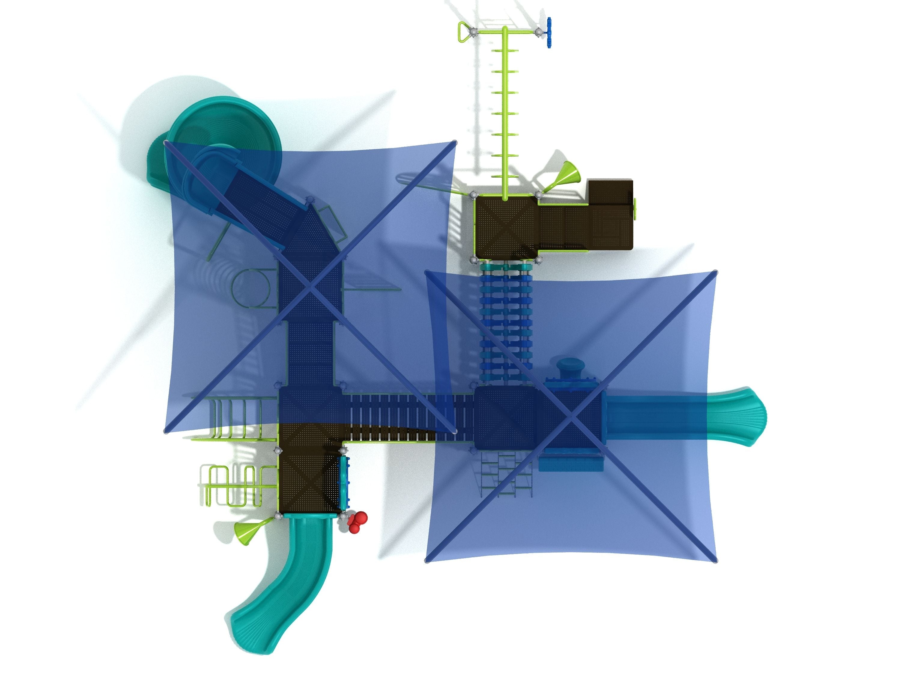 Playground Equipment Uptown District Playground SKU PKP280