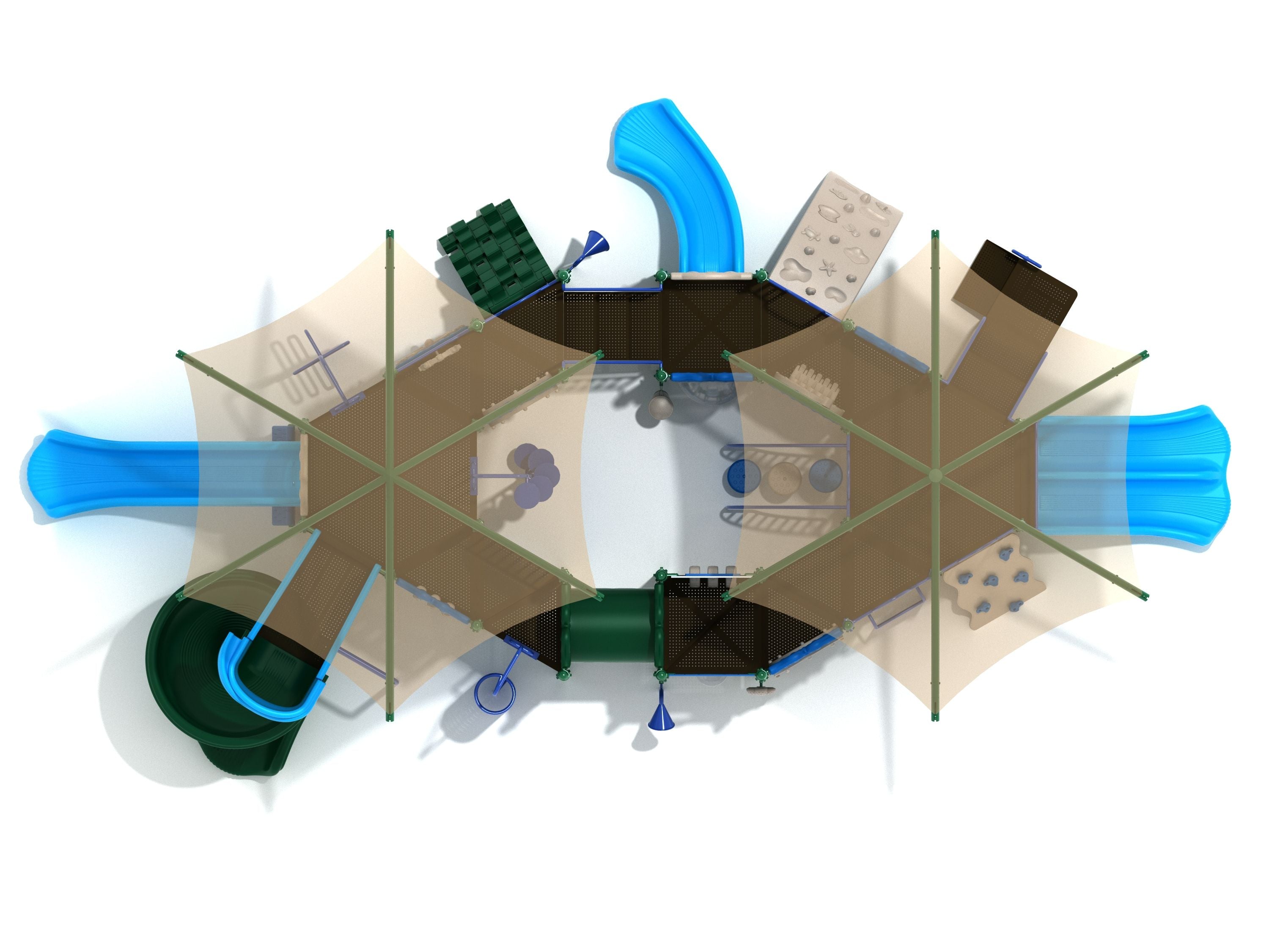 Playground Equipment Paradise Playground SKU PKP284