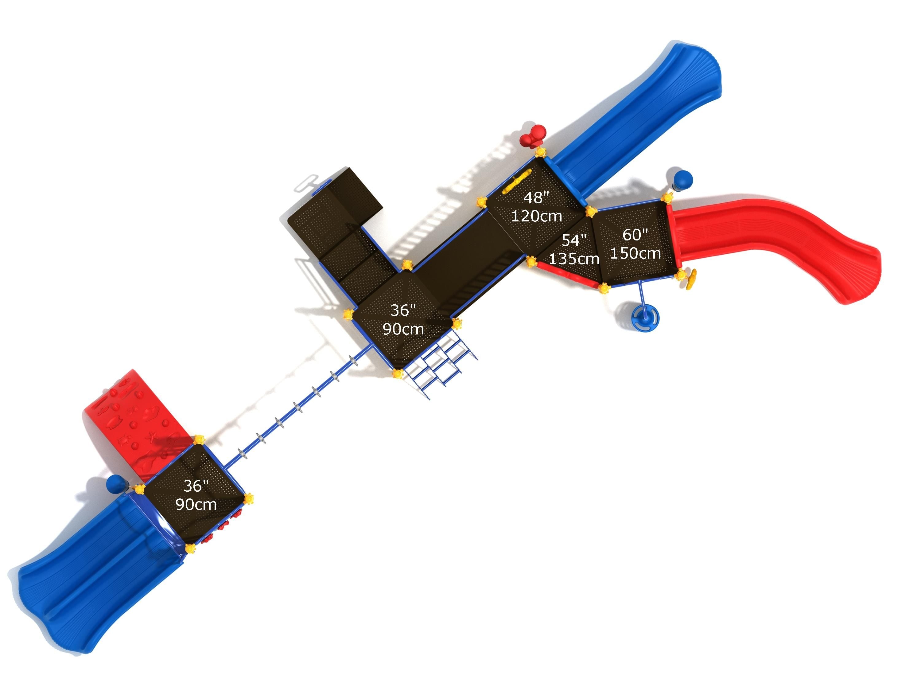 Playground Equipment Bandera Playground SKU PKP274