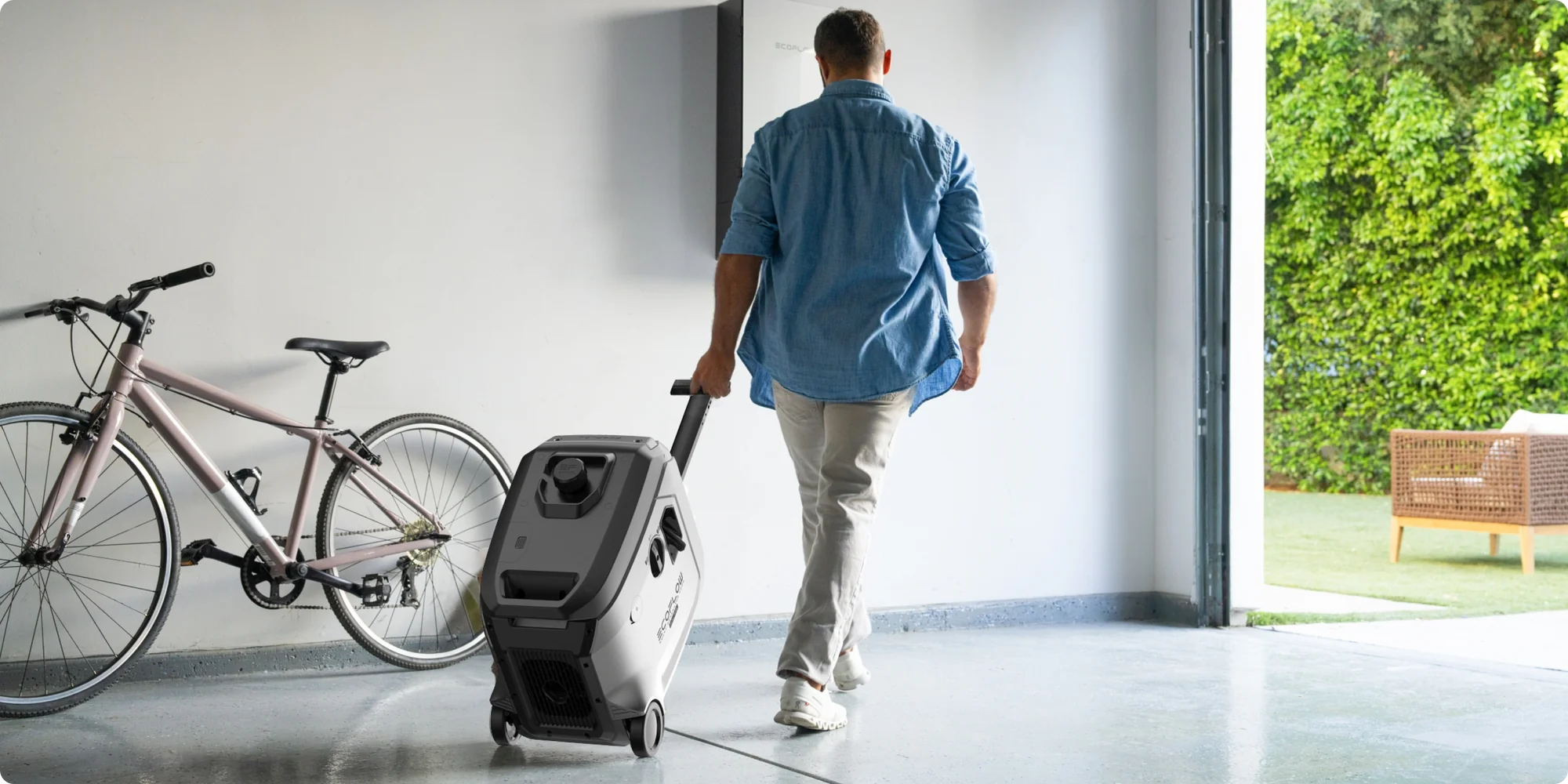 EcoFlow DELTA Pro 3 w/ Smart Generator 4000 (Dual Fuel) EFDELTAPRO3-US+EFSG4000-US-EPA