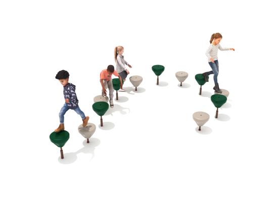 Playground Equipment Pebble Path SKU PFS016