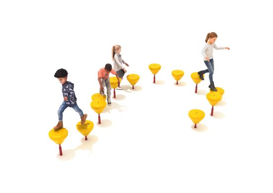 Playground Equipment Pebble Path SKU PFS016