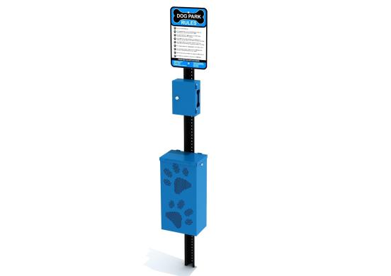 Playground Equipment Pet Waste Station SKU PDP003