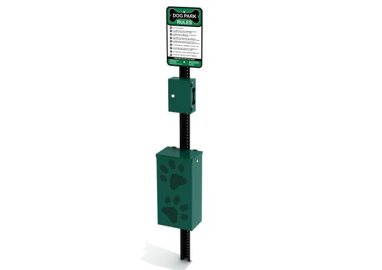 Playground Equipment Pet Waste Station SKU PDP003