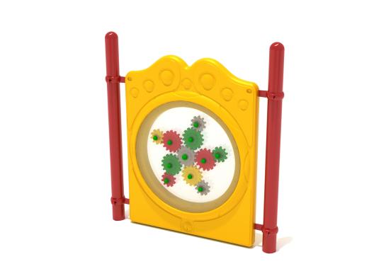 Playground Equipment Free Standing Gear Panel w/ Posts SKU PFS005