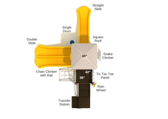 Playground Equipment Menomonee Falls Playground SKU PKP207