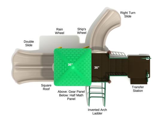 Playground Equipment Haymarket Playground SKU PKP216