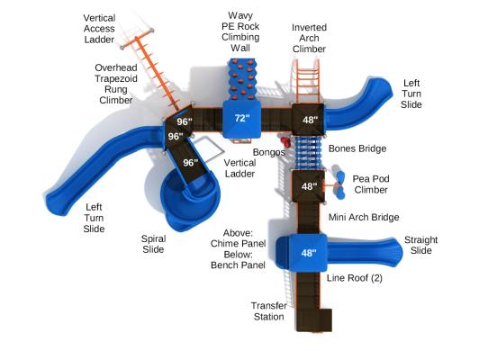 Playground Equipment Middleberg Heights Playground SKU PKP279