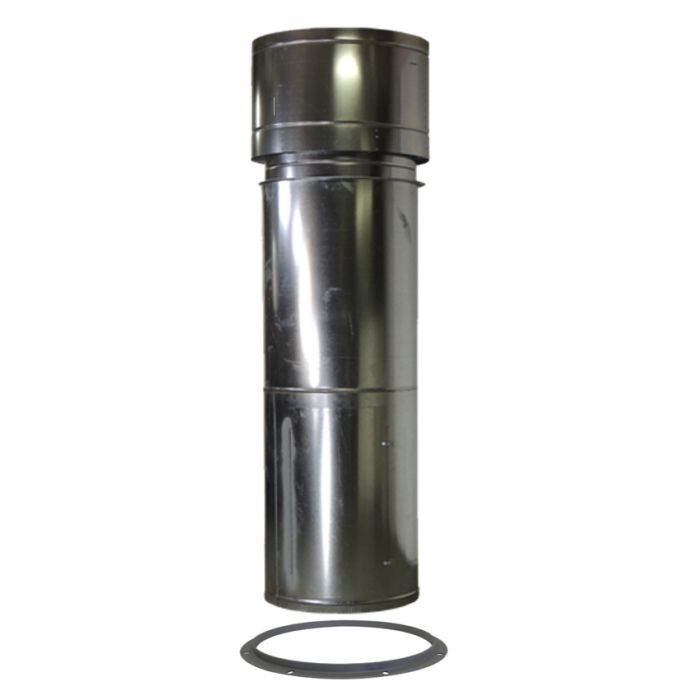 iDEAL 31" Dia. 9' Duct w/Rain Head SKU PSB-31DUCTKIT-8 KIT ASY