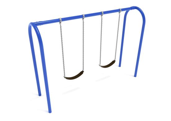 Playground Equipment 8 Feet High Elite Arch Post Swing SKU PSW005NS