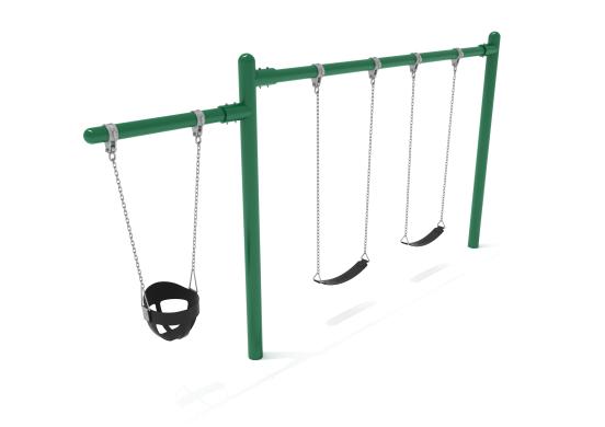Playground Equipment 7/8 Feet High Elite Cantilever Swing SKU PSW110