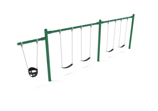 Playground Equipment 7/8 Feet High Elite Cantilever Swing SKU PSW210