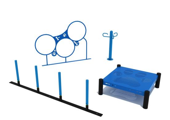 Playground Equipment Pup Perks Bundle SKU PDP019