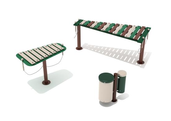 Playground Equipment Rhythm Group of Three SKU PMC005