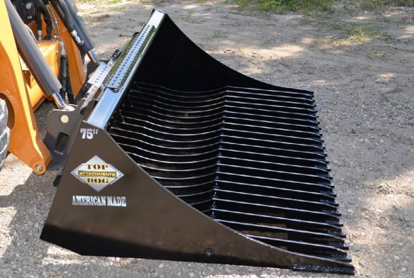 Top Dog Attachments Rock Bucket SKU 9000100