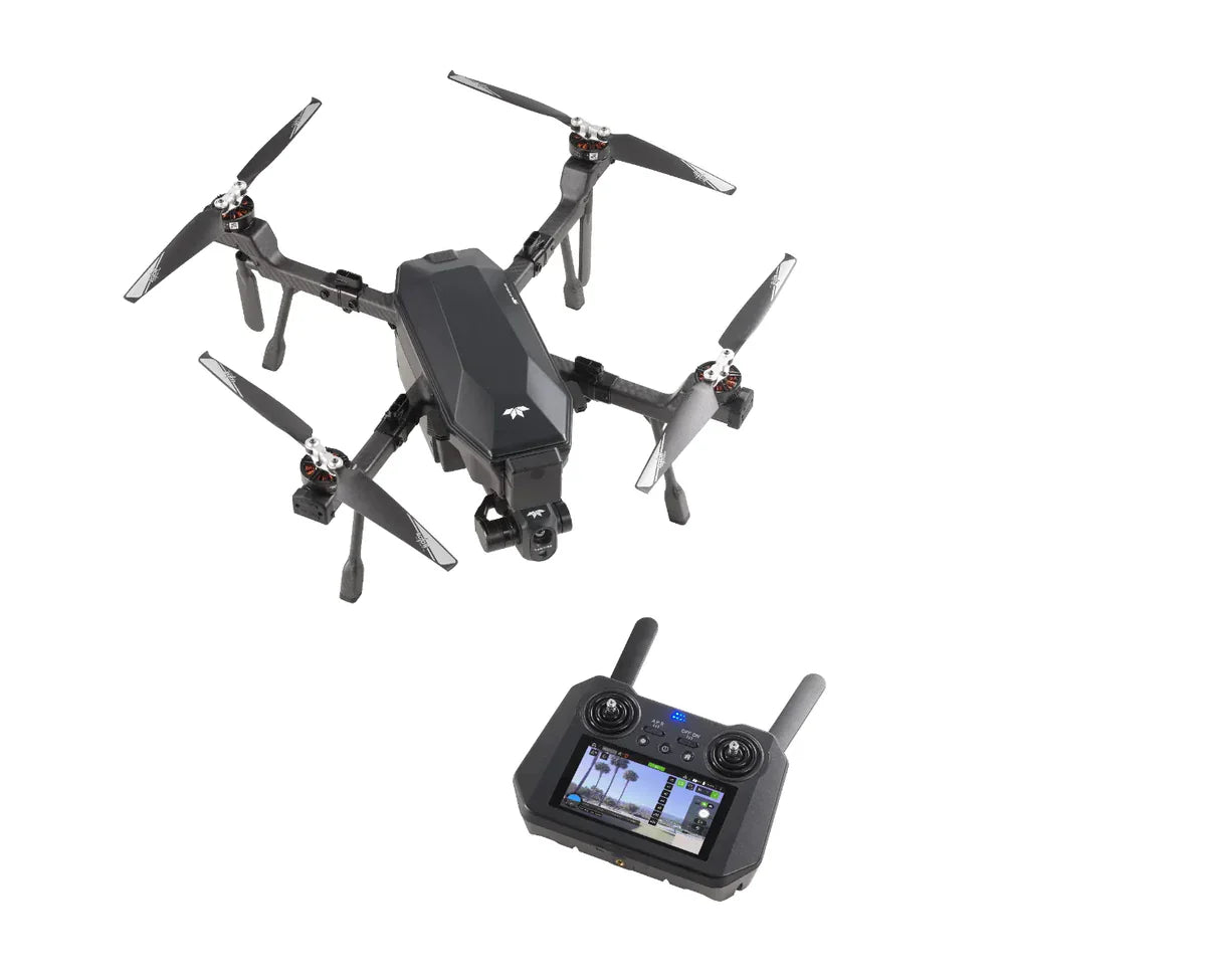 Teledyne FLIR SIRAS Public Safety Drone Bundle w/ Thermal, Visible Camera Payload (VUE TV128 Assembly, 1 Set Top & Bottom batteries) (Limit 1 per PS Agency) SKU 438-0002-01P