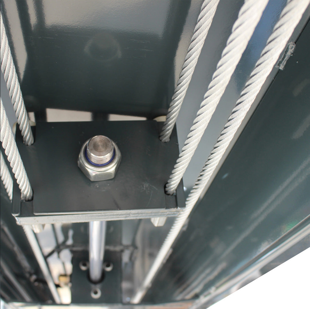 Stratus 4 Post 14,000 lbs Alignment Lift, Pneumatic Safety Lock Release, 220V SKU SAE-414A