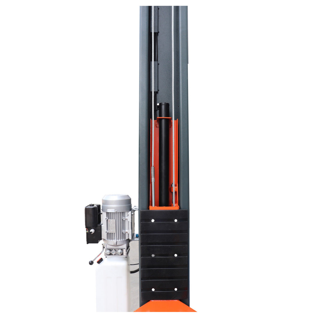 Stratus 2 Post 10,000 lbs Pro Clear Floor Car Lift, ETL Certified Power Unit, A/Symmetric 2-in-1, Direct Drive, Single Point Manual Release SKU SAE-C10P