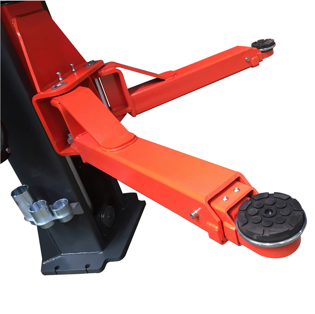 Stratus 2 Post 12,000 lbs Clear Floor Car Lift, Direct Drive, Extra Wide, Drive Through, Single Point Manual Release SKU SAE-C12X