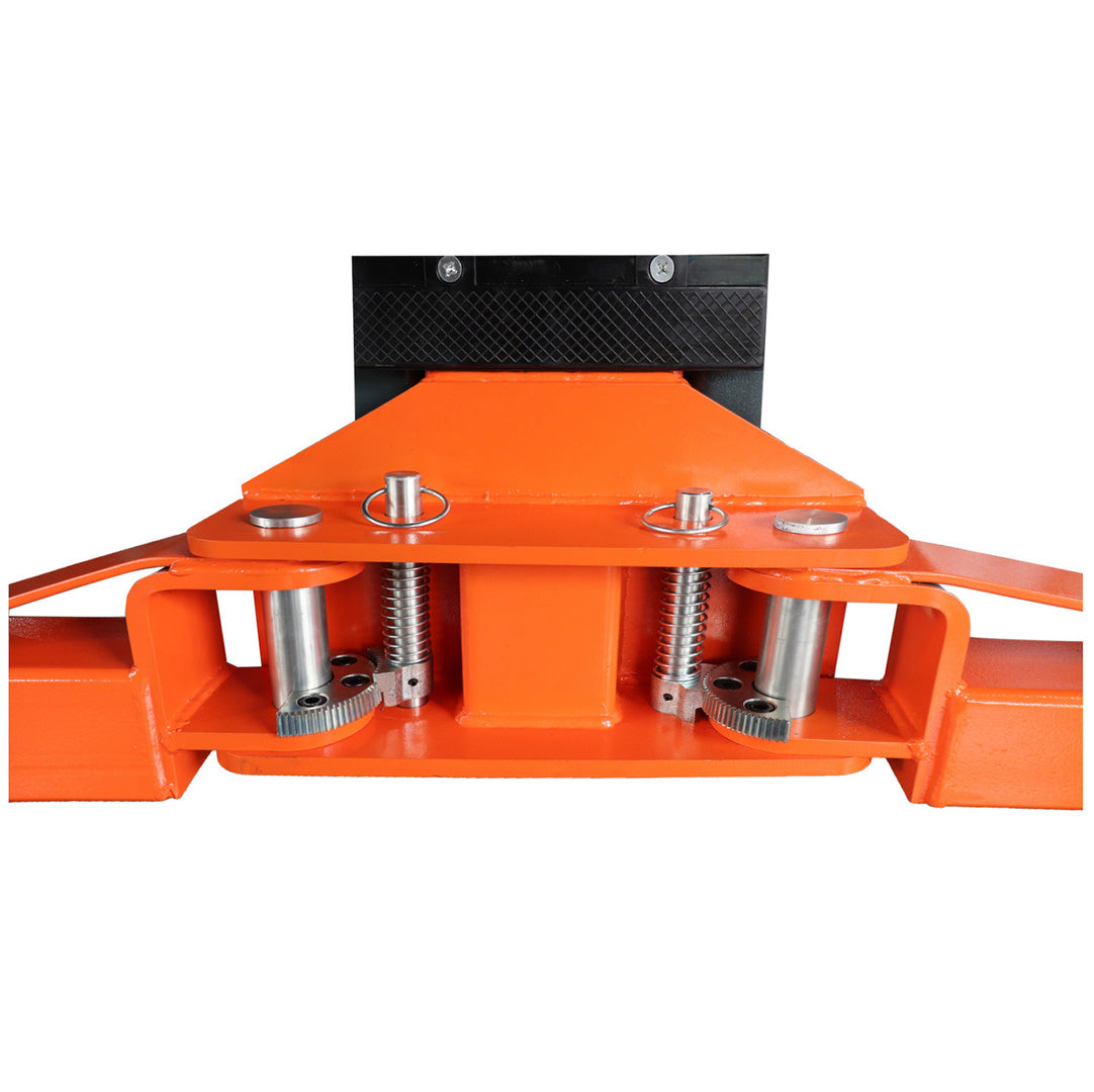 Stratus 2 Post 10,000 lbs Pro Floor Plate Car Lift, ETL Certified Power Unit, Single Point Manual Safety Lock Release SKU SAE-F10P