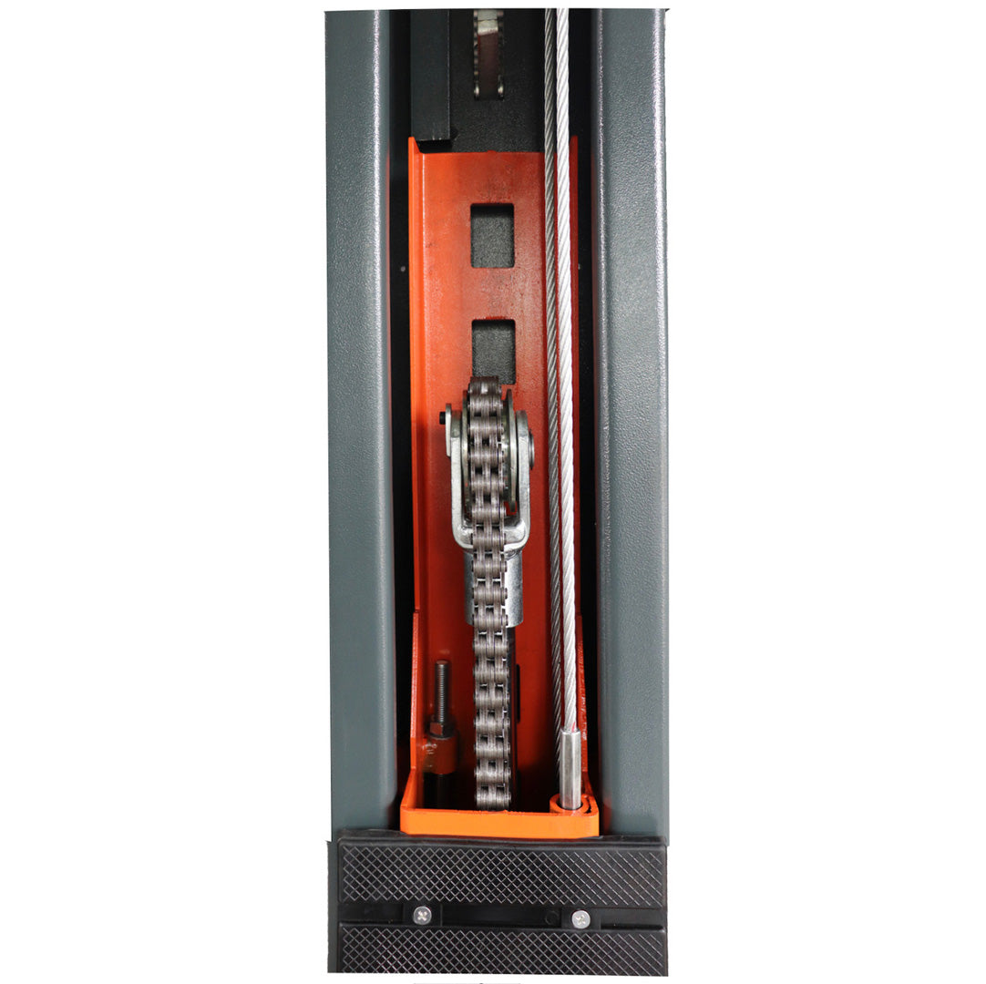 Stratus 2 Post 10,000 lbs Pro Floor Plate Car Lift, ETL Certified Power Unit, Single Point Manual Safety Lock Release SKU SAE-F10P