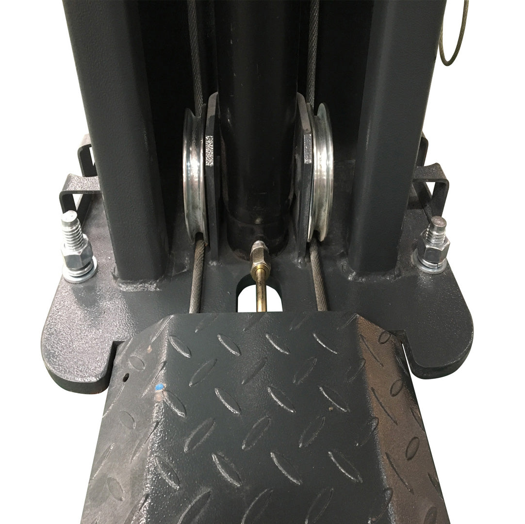 Stratus 2 Post 10,000 lbs Floor Plate Car Lift, Single Point Manual Safety Lock Release SKU SAE-F10S