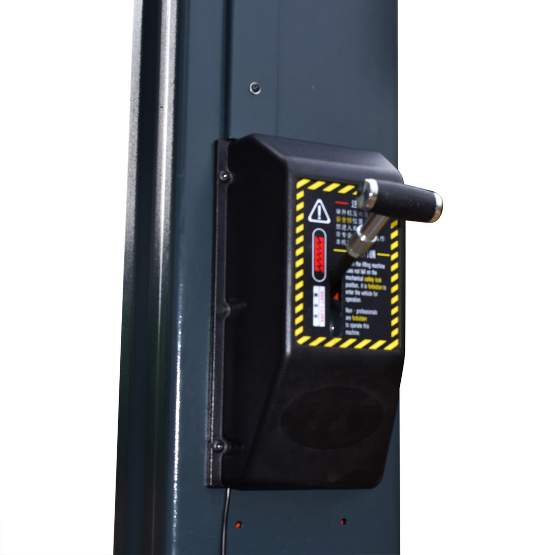 Stratus 2 Post 10,000 lbs Floor Plate Car Lift, 14-Folds Columns, Extra Wide SKU SAE-F10X