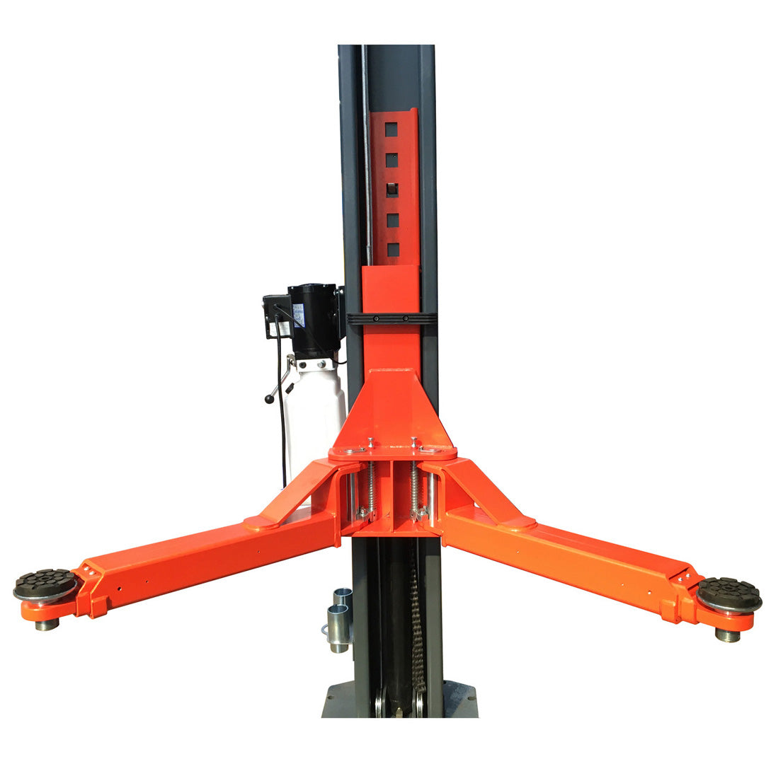Stratus 2 Post 12,000 lbs Floor Plate Lift, Extra Wide, Drive Through, Single Point Manual Release SKU SAE-F12X
