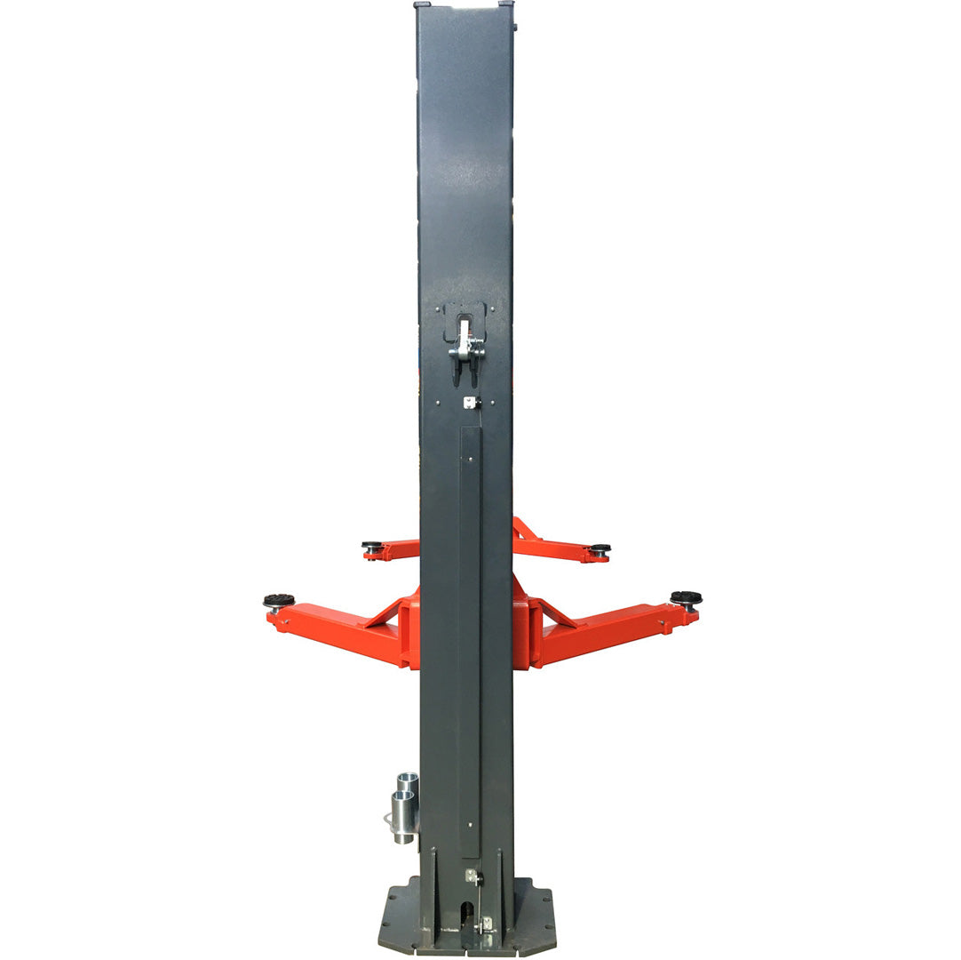 Stratus 2 Post 12,000 lbs Floor Plate Lift, Extra Wide, Drive Through, Single Point Manual Release SKU SAE-F12X