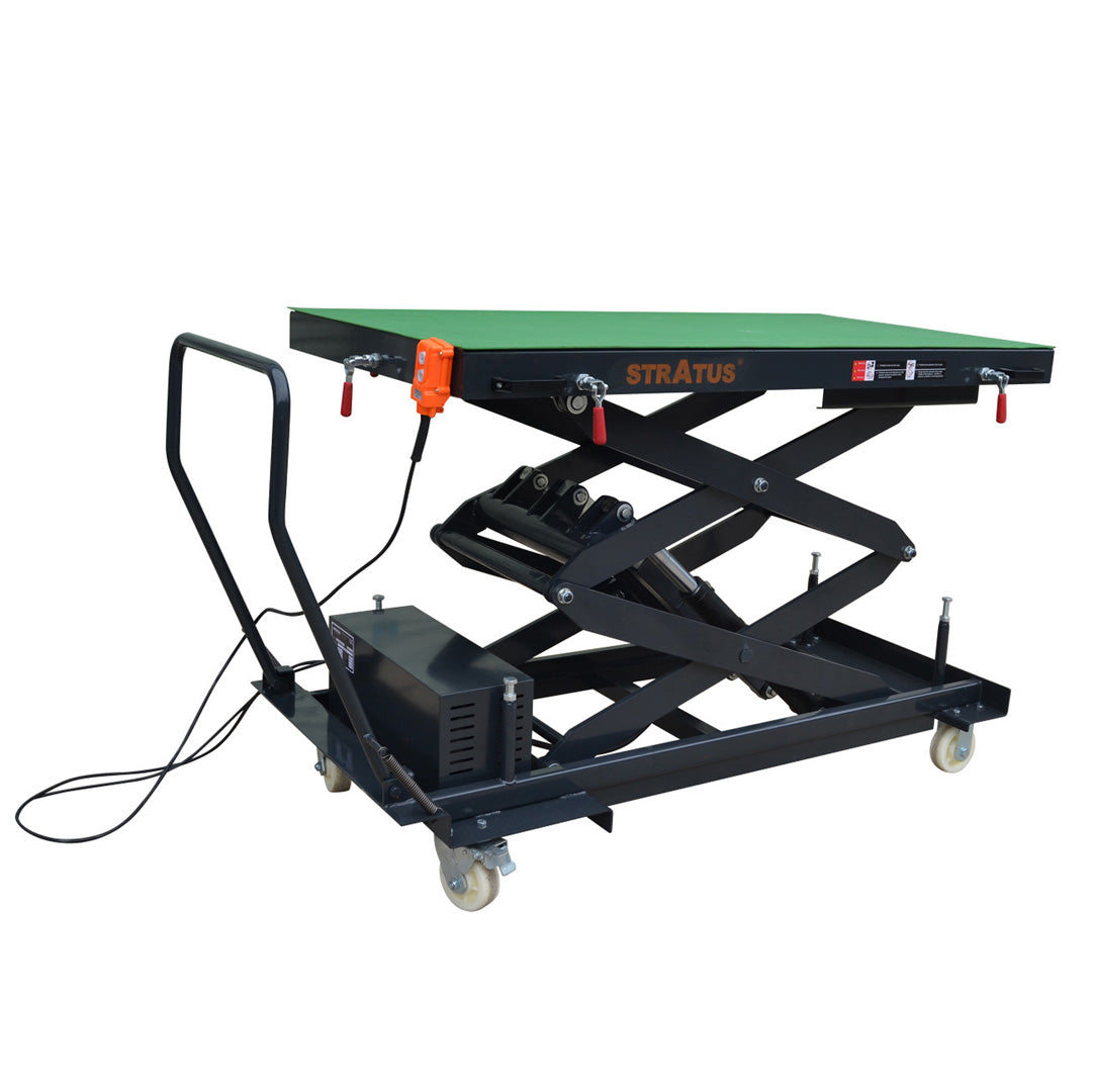 Stratus Lifting Table, 2600 lbs, Remote controlled, 220V SKU SAE-LT2600E