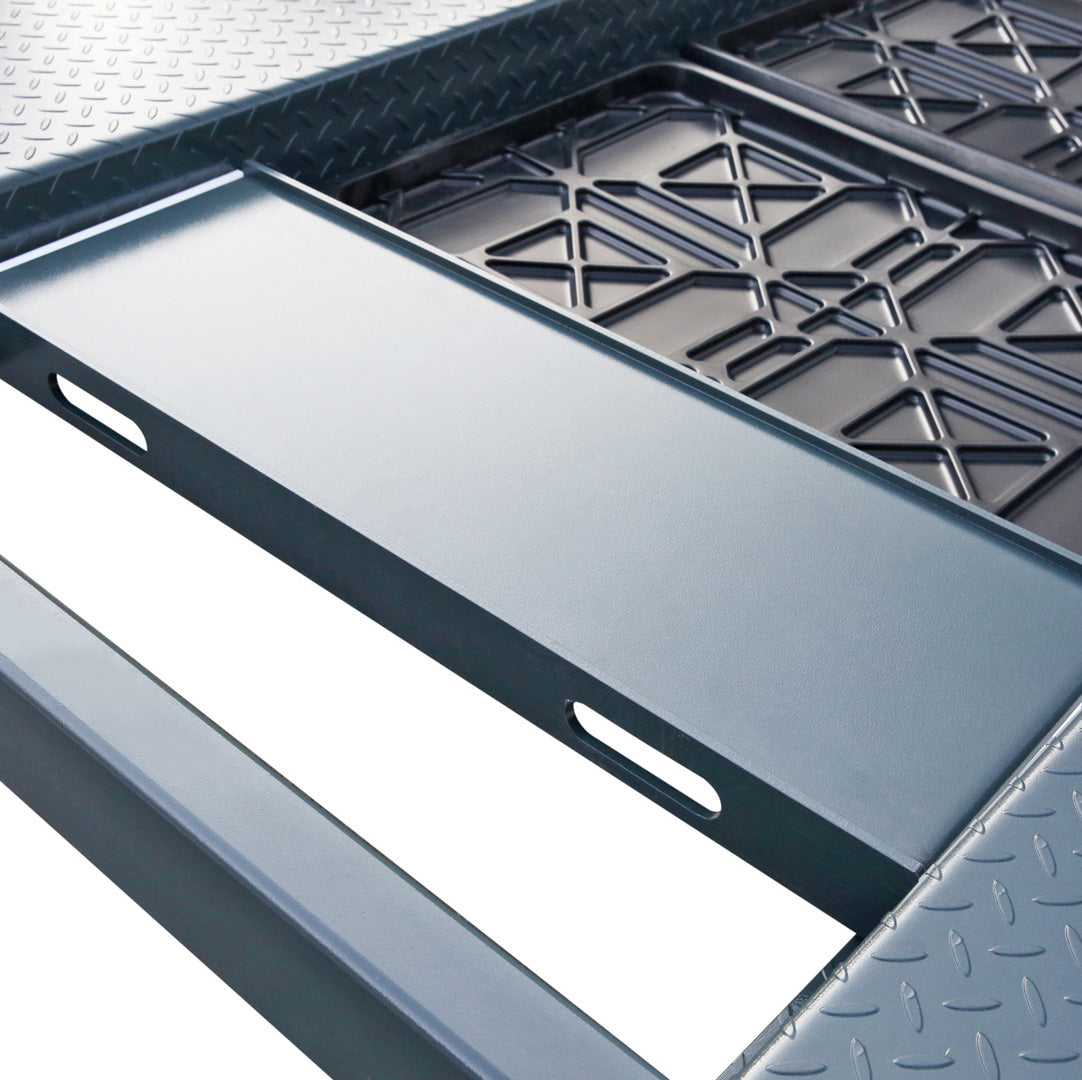 Stratus 4 Post 10,000 lbs Parking Lift Manual Release SKU SAE-P410