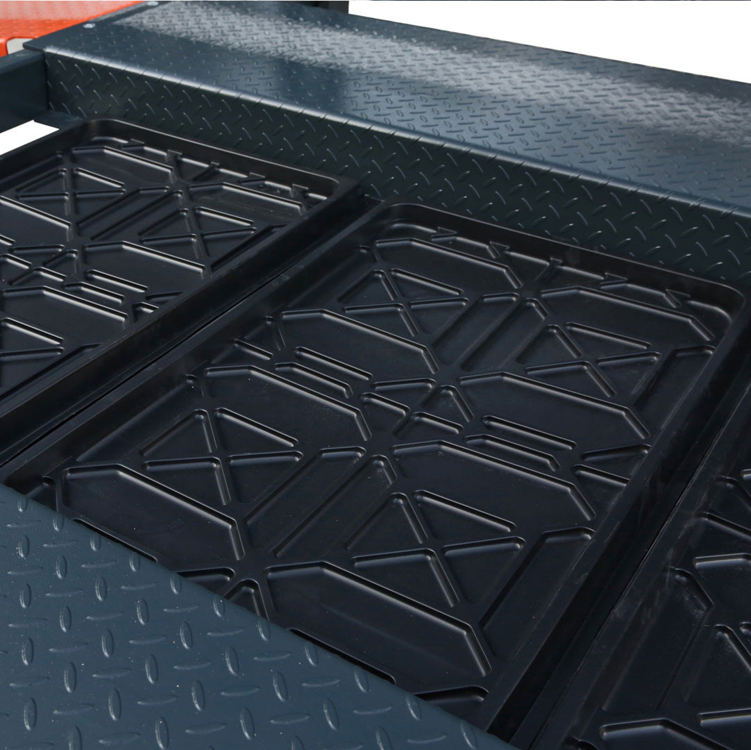 Stratus 4 Post 10,000 lbs Parking Lift Manual Release SKU SAE-P410