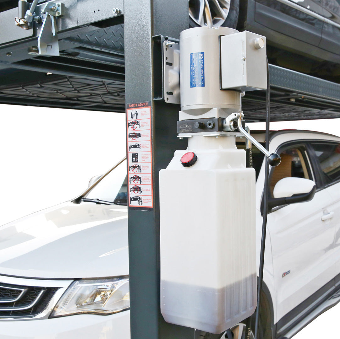 Stratus 4 Post 10,000 lbs Parking Lift Manual Release SKU SAE-P410