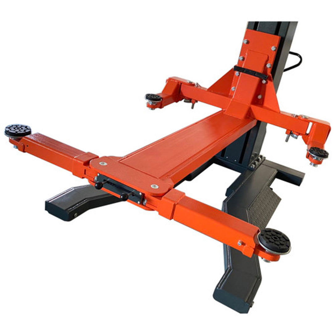 Stratus Single Post 6,600 lbs Mobile Lift, Manual Safety Lock Release SKU SAE-S66M