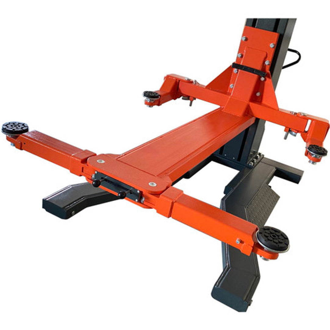 Stratus Single Post 6,600 lbs Mobile Lift, Manual Safety Lock Release SKU SAE-S66M