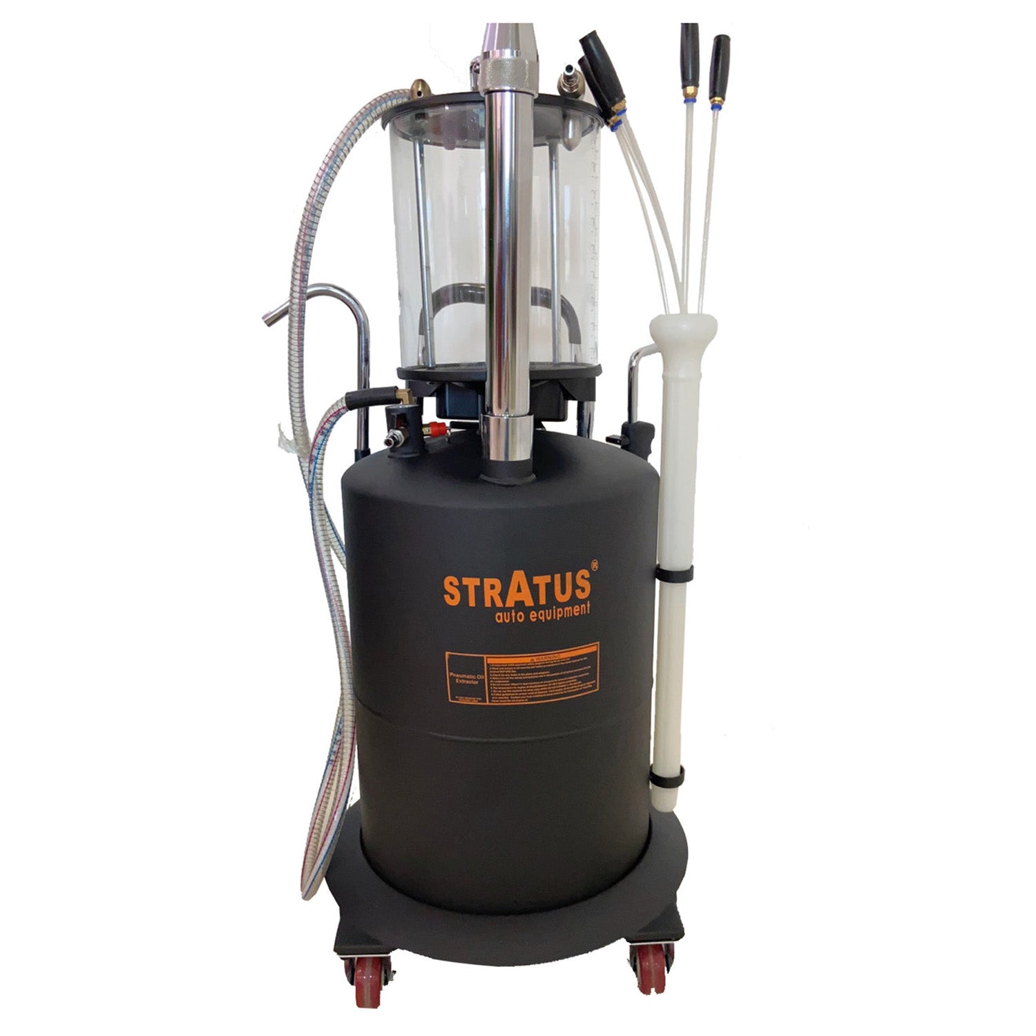 Stratus Portable 21-Gallon Pneumatic Oil Drain Oil Extractor SKU SAE-OL21