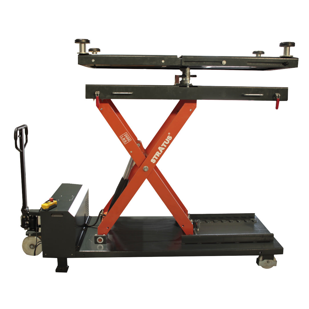 Stratus Lifting Table, 2600 lbs, Remote controlled, 110V SKU SAE-LT2600E