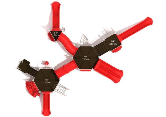 Playground Equipment Rushville Playground SKU KS137