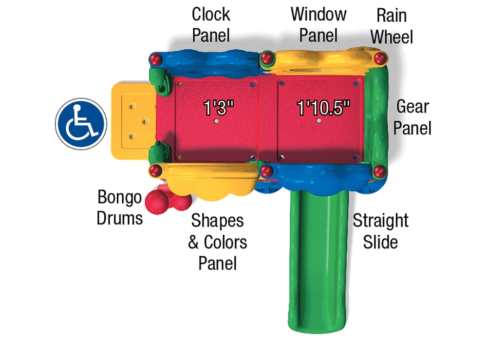 UltraPlay Discovery Center Seedling Playground Without Roof SKU DC-SEED