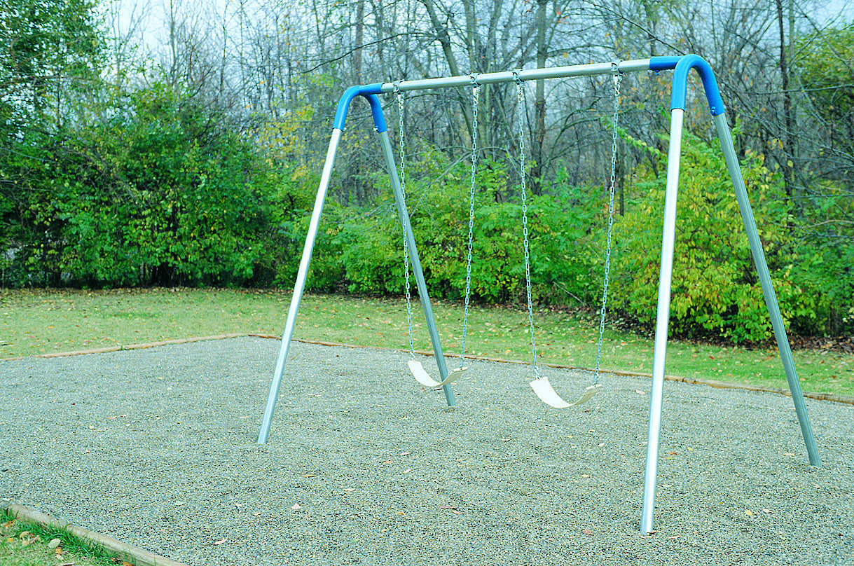 UltraPlay Swing Bipod Swing Bay, Single Bay w/ Strap Seats SKU PBP-8-1S