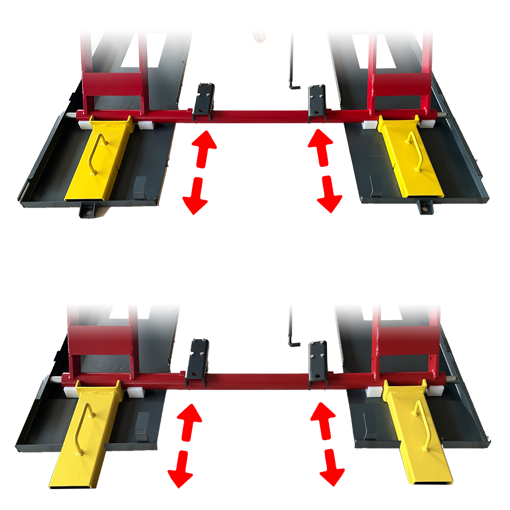 Katool Commercial Grade Scissor Lift, Reinforced Frame, Upgraded Hydraulic System Lift KT-X77