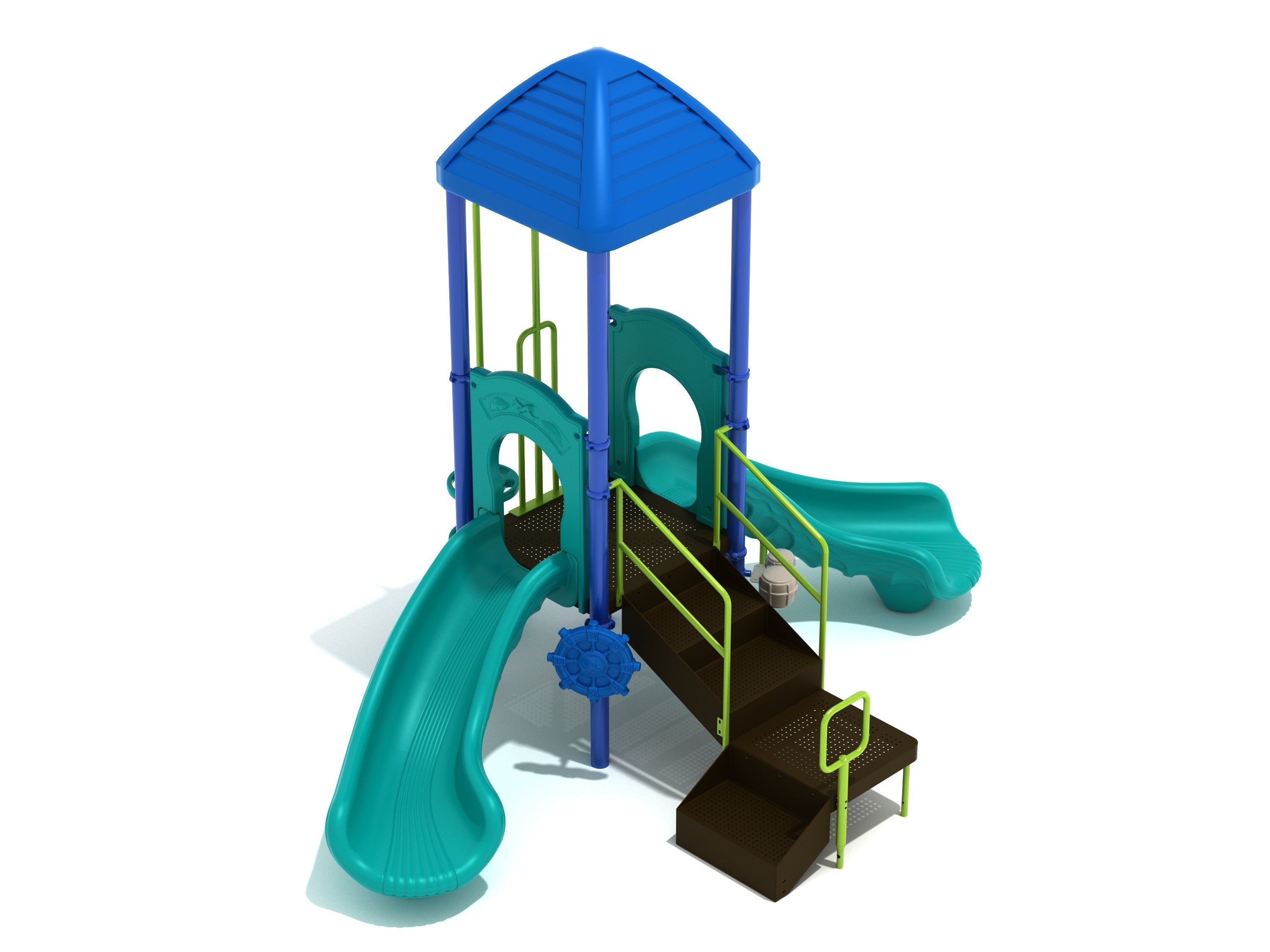 Playground Equipment Powells Bay Play System SKU PKP002P