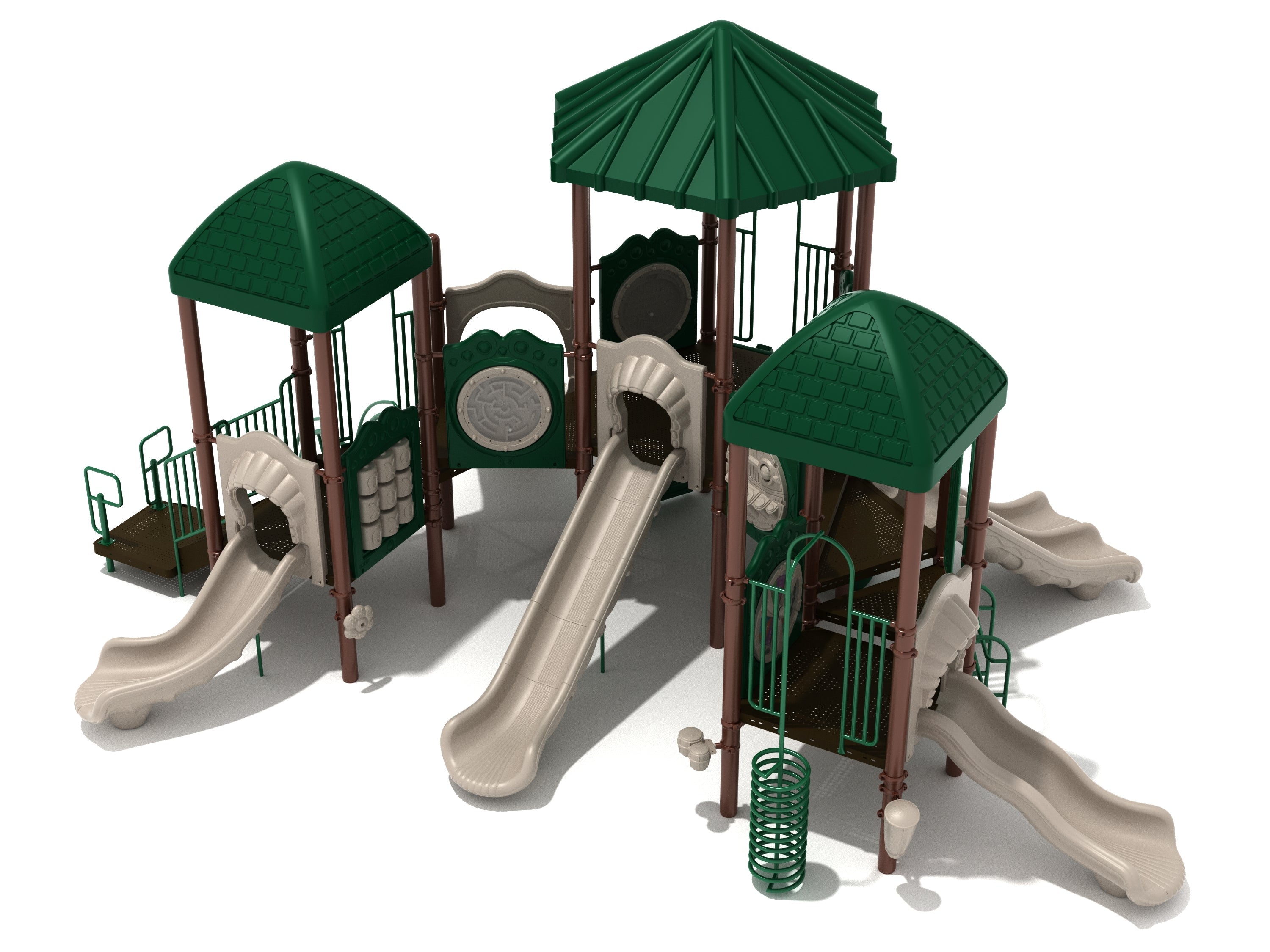 Playground Equipment Evergreen Gardens Playground SKU PMF025