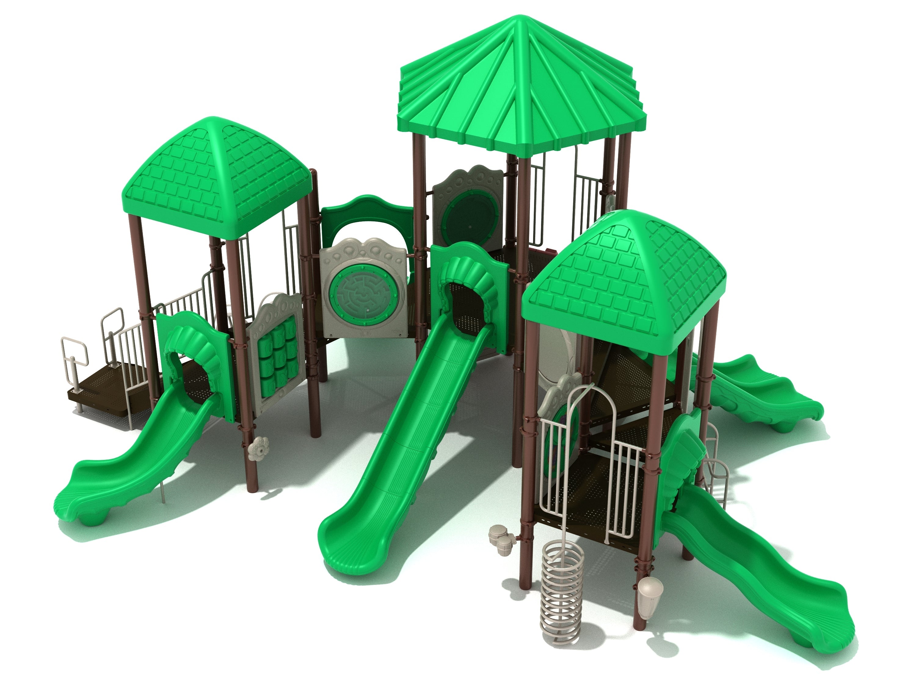 Playground Equipment Evergreen Gardens Playground SKU PMF025