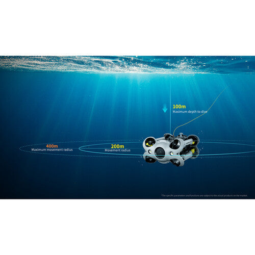 CHASING M2 S Industrial Underwater ROV Value Pack w/ Grabber Claw and Case 100m Tether SKU CM2SVP-100