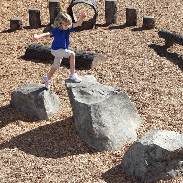 UltraPlay Nature Rocks Stepping Boulders 3 Set SKU UP501